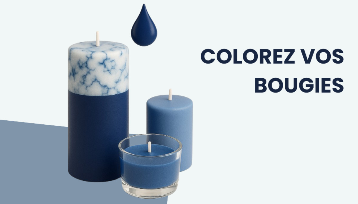 Fabrication de bougies : comment choisir entre un colorant liquide ou en grain ?